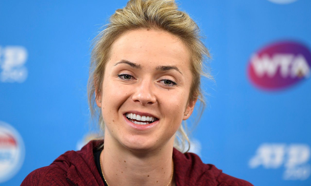 BRISBANE, AUSTRALIA - DECEMBER 30: Elina Svitolina speaks to the press during day one of the 2019 Brisbane International at Pat Rafter Arena on December 30, 2018 in Brisbane, Australia. (Photo by Albert Perez/Getty Images)