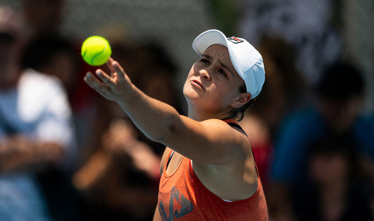 2020 BRISBANE INTERNATIONAL, PAT RAFTER ARENA, BRISBANE TENNIS CENTRE, BRISBANE, QUEENSLAND, AUSTRALIA



© TENNIS PHOTO NETWORKASHLEIGH BARTY (AUS)

2020 BRISBANE INTERNATIONAL, PAT RAFTER ARENA, BRISBANE TENNIS CENTRE, BRISBANE, QUEENSLAND, AUSTRALIA



© TENNIS PHOTO NETWORK