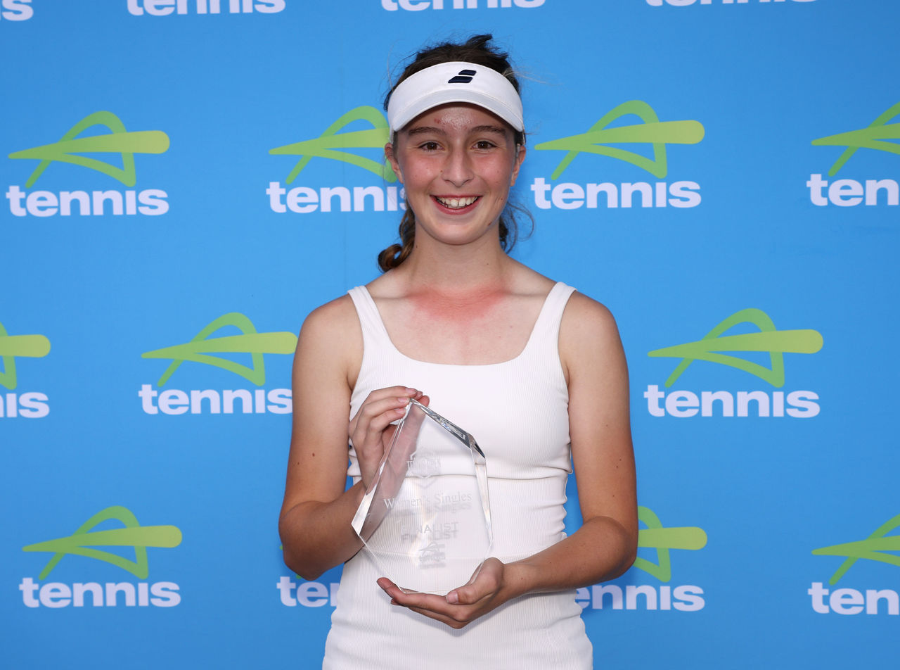 Deaf and hard of hearing women's singles finalist Annie Fleming. Photo: Supplied